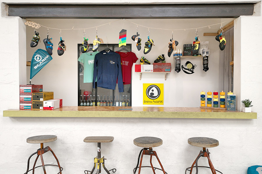 La boutique d'escalade