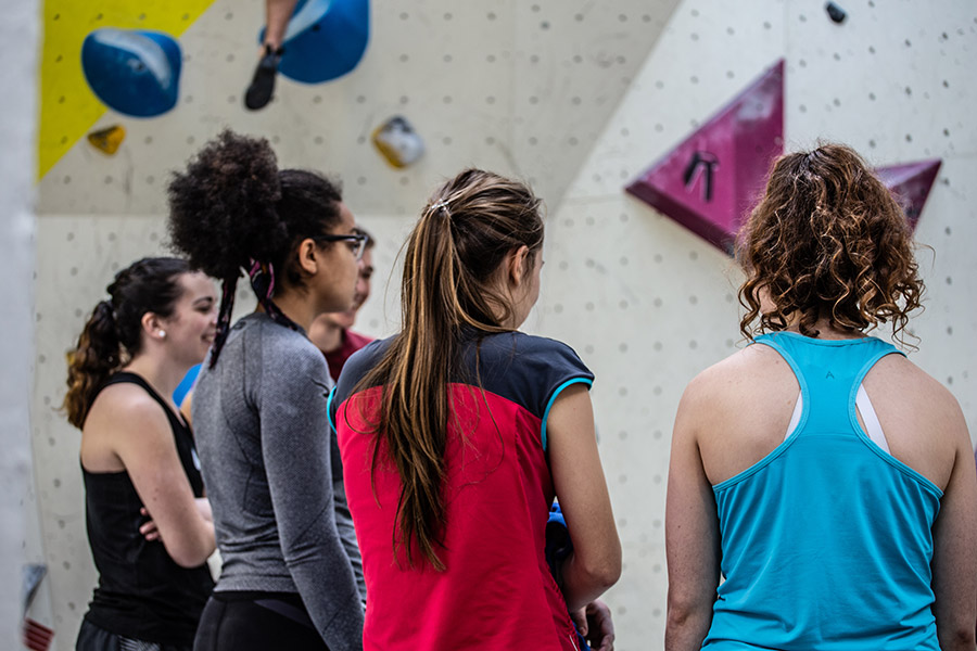 L'école d'escalade de The Roof Brest