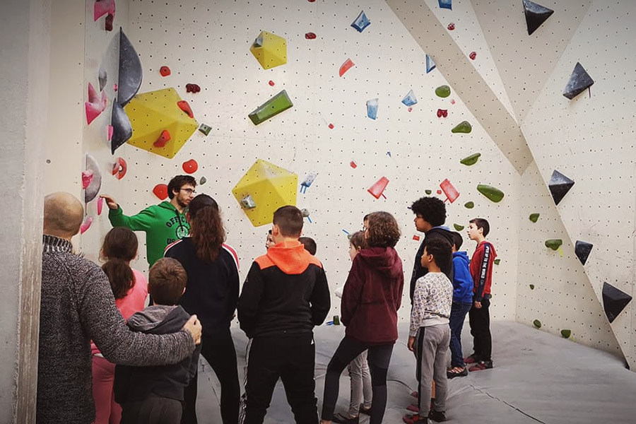 L'escalade pour les centres de loisirs