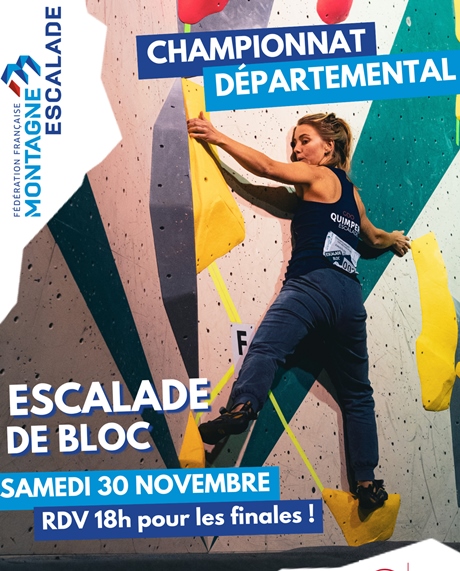 Championnat départemental de Bloc du Finistère