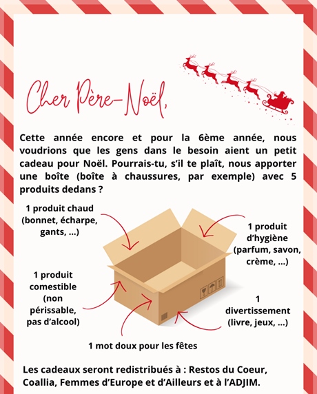 NOËL BOÎTES SOLIDAIRES