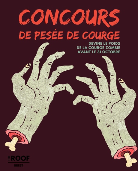 CONCOURS HALLOWEEN DE PESÉE DE COURGE