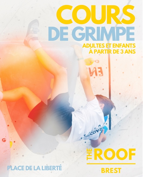 INSCRIPTION COURS DE GRIMPE SAISON 2026-2027