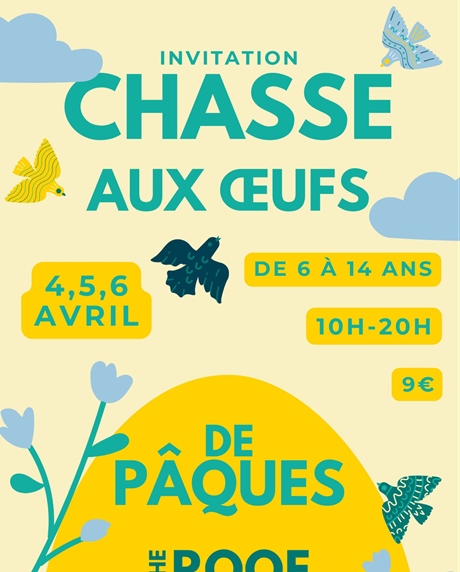 CHASSE AUX OEUFS DE PÂQUES