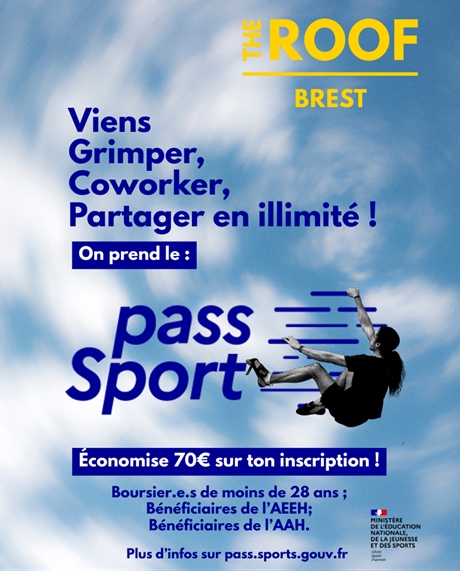 THE ROOF BREST ACCEPTE LE PASS SPORT