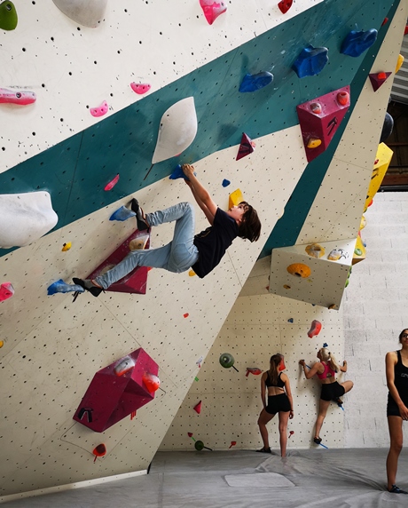 INSCRIPTION COURS D'ESCALADE
