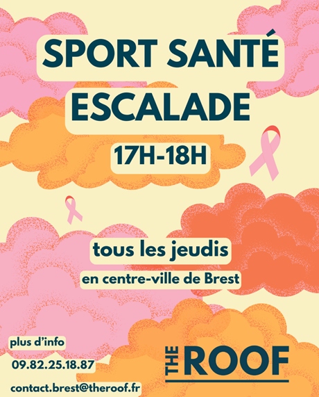 SPORT SANTÉ ESCALADE THE ROOF BREST